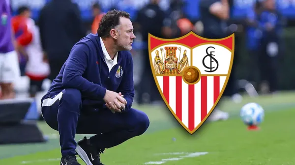 Gabriel Milito dirigiendo a Chivas en la Liga MX