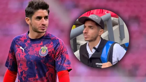 Isaac Brizuela en su etapa como jugador de Chivas