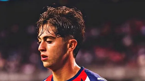 Gol de Brian Gutiérrez ante León.