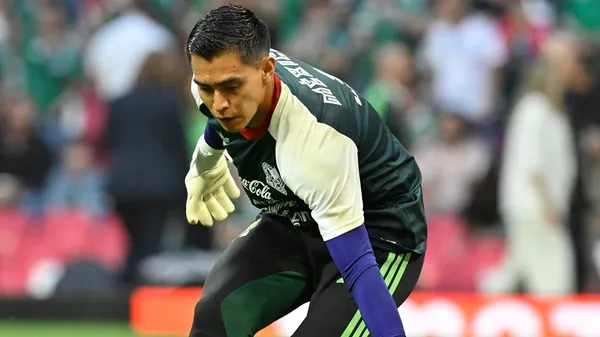 Raúl Rangel con la Selección Mexicana ante Portugal