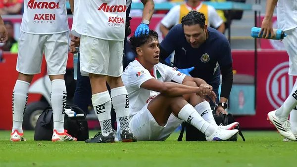 Romo salió leisonado ante los Diablos.