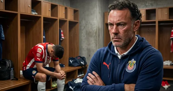 Ilustración digital de Gabriel Milito molesto con un jugador