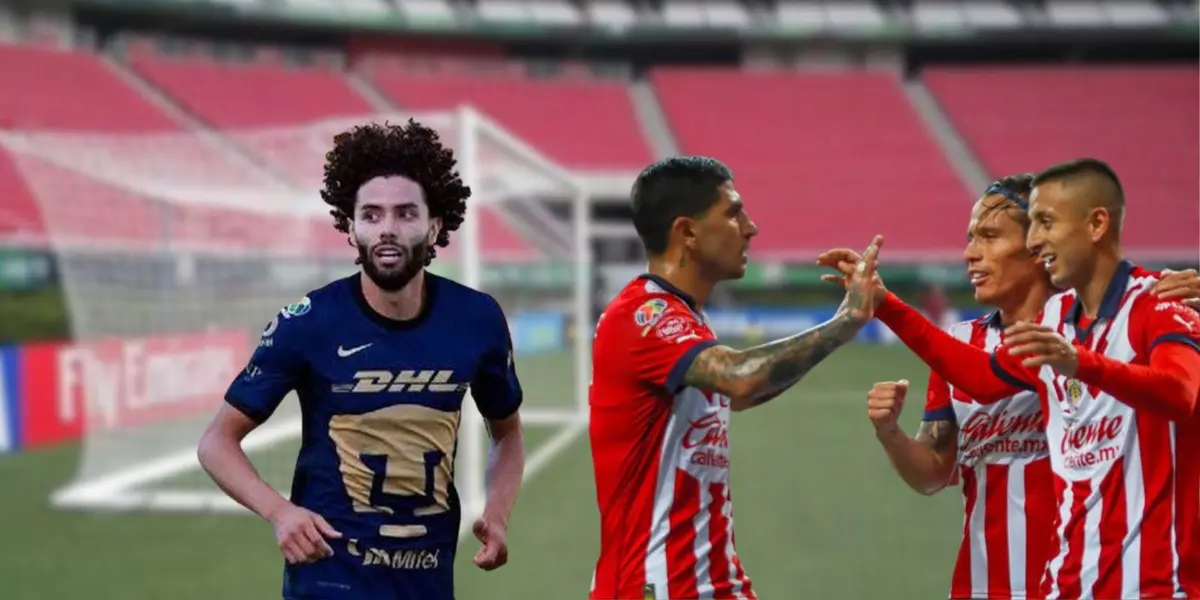 Ahora que Huerta anda en plan grande con Pumas, el jugador de Chivas que lo extraña