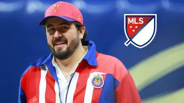 Amaury y el escudo de la MLS
