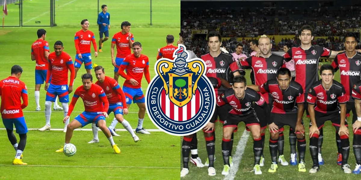 El Guadalajara se sigue llenando de amargos y el nuevo integrante de Chivas que jugó en Atlas con el ‘Pollo’ Briseño.