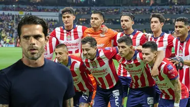 Fernando Gago junto a futbolistas de Chivas / FOTO EL PRIMER