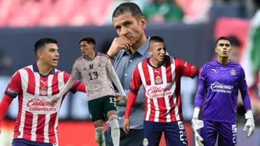 Jaime Lozano y seleccionados de Chivas