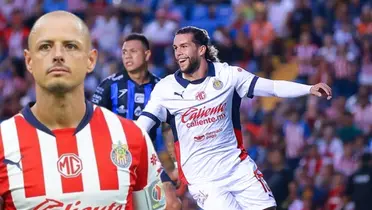 Javier Hernández junto al Querétaro vs Chivas / FOTO IMAGO