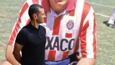 Jimmy Lozano y un ex de Chivas