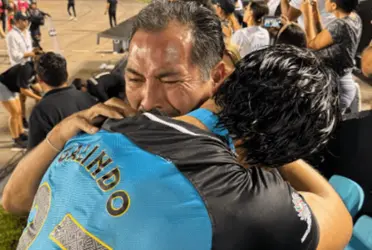 Un histórico del Rebaño y el fútbol mexicano fue afortunado al ver a su hijo levantar el trofeo de la Liga de Expansión MX 