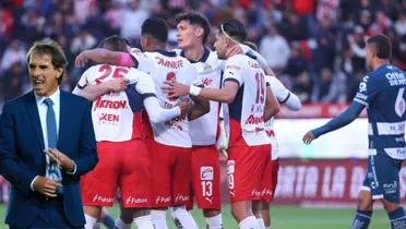 Almada moolesto en el duelo de Chivas vs Pachuca/FOTO: X Chivas