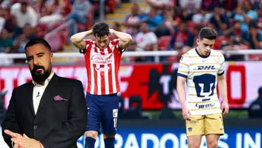 Álvaro Morales en el Chivas vs Pumas/FOTO: As México 