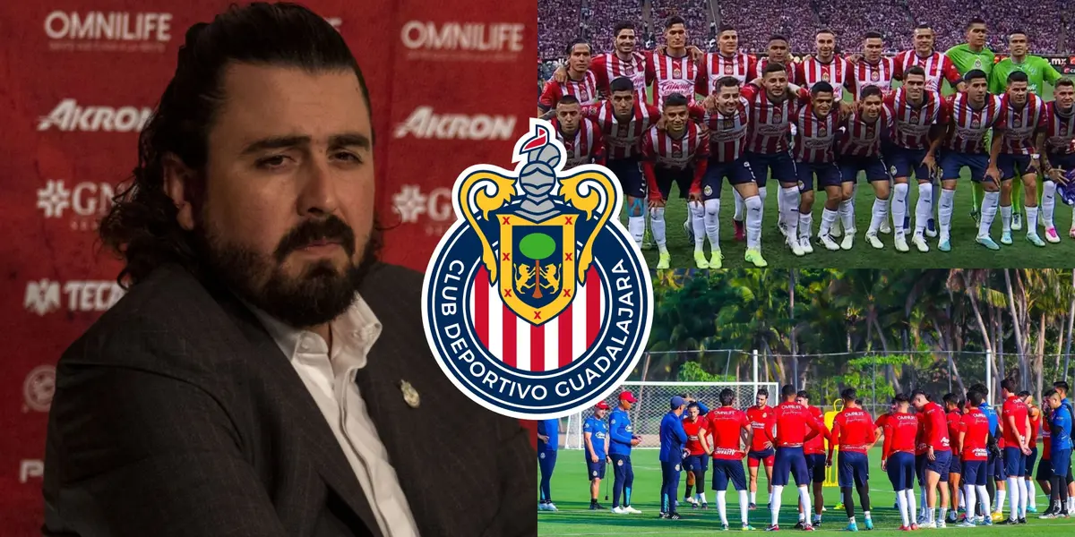 Amaury Vergara estaría a unos días de quedarse sin uno de sus consentidos en Chivas. 