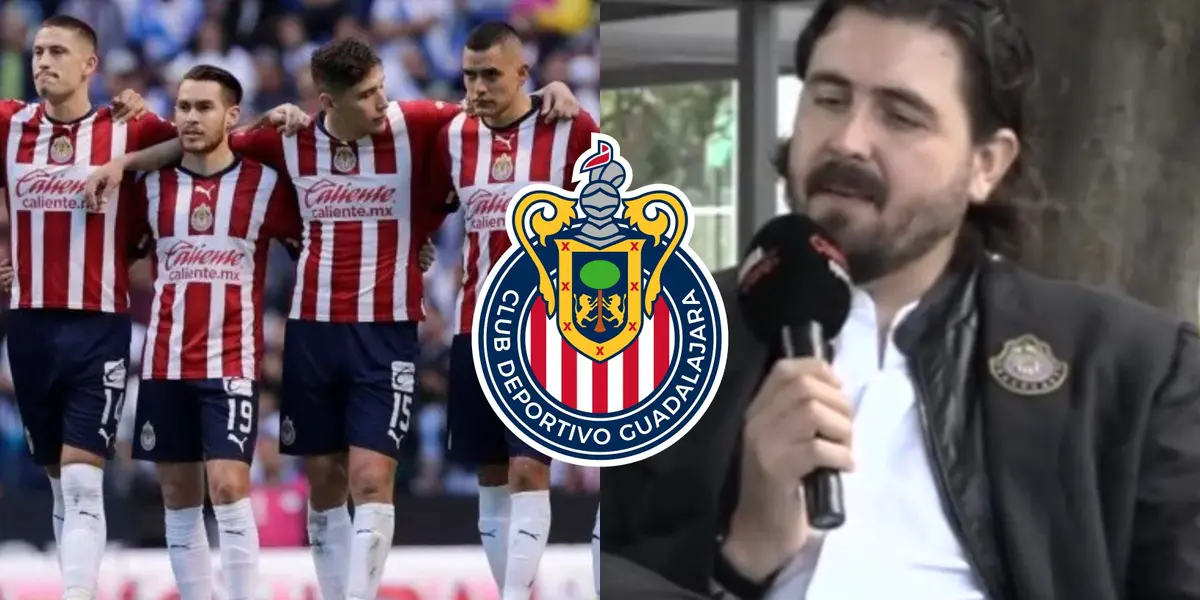 Amaury Vergara fue contundente y señaló al jugador que debería salir de Chivas tras haberle quedado grande el rol de líder. 