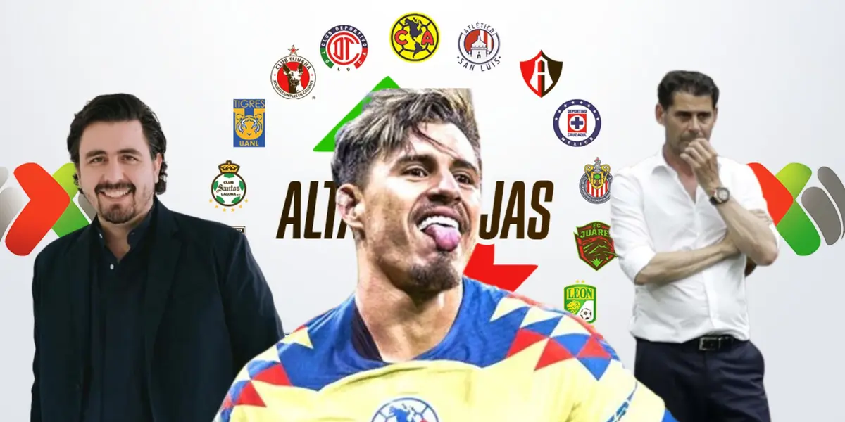 Amaury y Hierro delante de los equipos de la Liga Mx y Chicote con la de América 