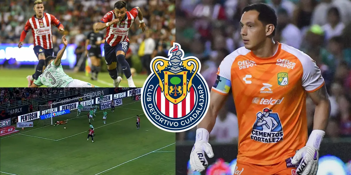 Así terminó Rodolfo Cota tras reencontrarse con su querido Chivas jugando con el León.  