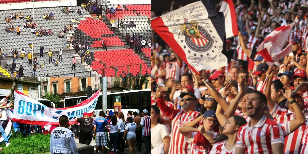 Aunque uno de los rivales de Chivas jugará la final, la afición de Chivas no se esconde.