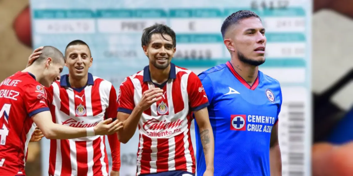 Cruz azul contra Chivas cuánto cuestan y dónde comprar los boletos