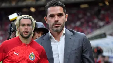 Cade Cowell junto a Fernando Gago / FOTO SoyFútbol