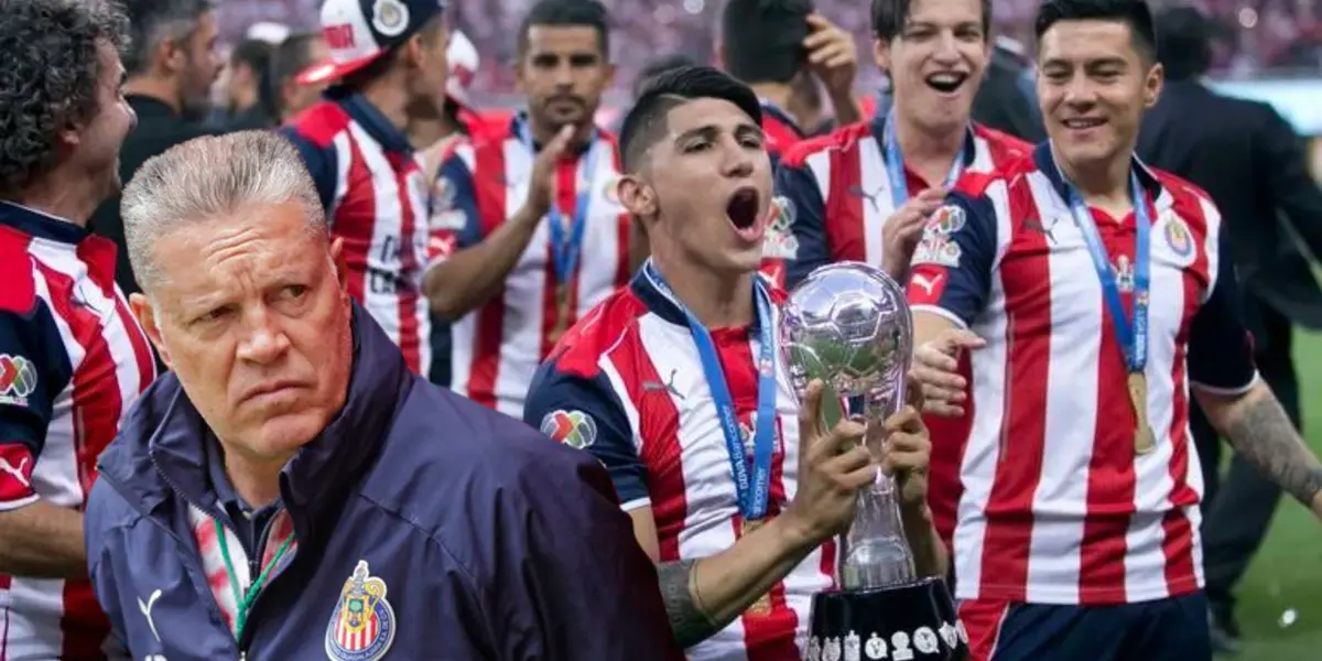 Campeones con Chivas en 2017 y Peláez