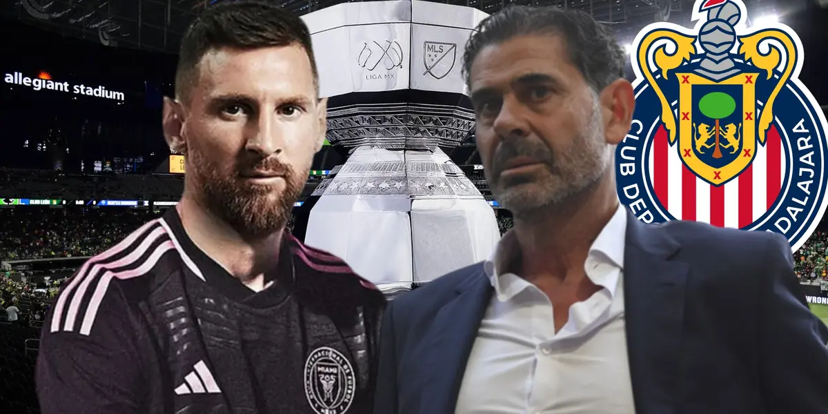 Chivas quiere ganar Leagues Cup y para eso Fernando Hierro traería al terror de Messi. 