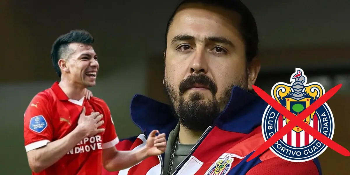 Chuky con la de PSV, Amaury Vergara y el logo de Chivas descartado