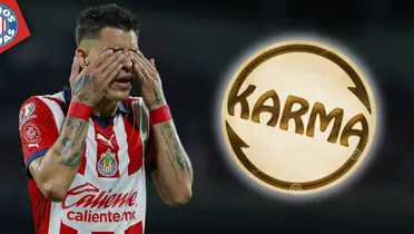 Cristian Calderón en Chivas (Fuente: MEXSPORT)