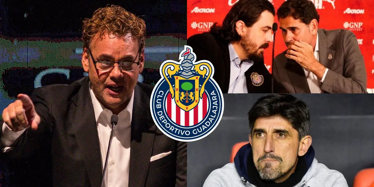 David Faitelson le estarían jugando en contra a Veljko Paunović en Chivas, pero no sería Fernando Hierro.