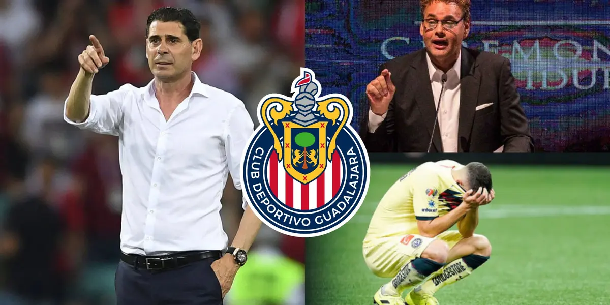 David Faitelson reconoció la grandeza de Chivas una vez más y opinó sobre la llegada de Fernando Hierro.