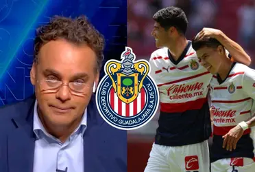 David Faitelson sorprendió y lo que hizo mientras Chivas enfrentaba al Athletic Bilbao