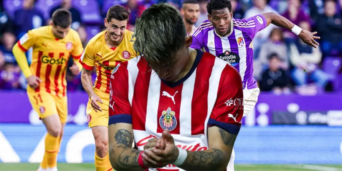 Desde España llegó a Chivas el jugador que reemplazaría a Cristian Calderón, 'Chicote' no renovó su contrato.  