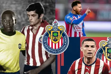 Edson Arantes do Nascimento no fue el único jugador extranjero que pudo haber vestido la camiseta de Chivas.