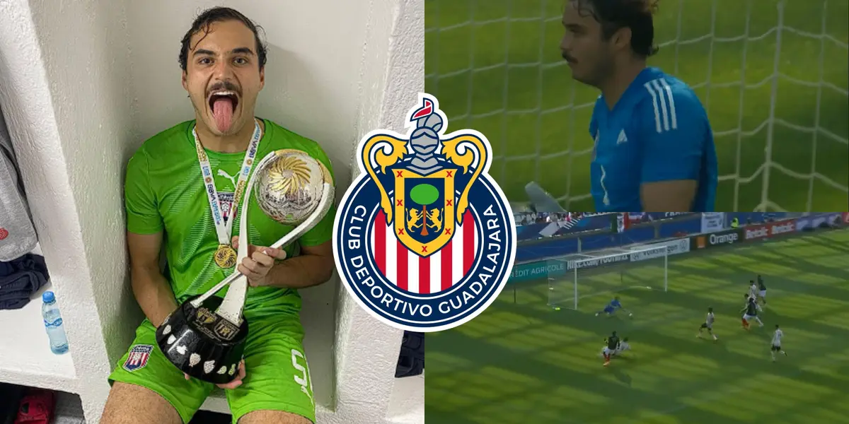 Eduardo García quiere un lugar en Chivas y su actuación con el Tri da la vuelta al mundo. 