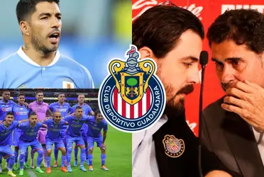 El Cruz Azul haría perder una fortuna a Chivas si logran contratar a Luis Suárez. 