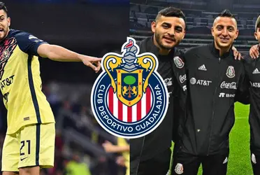 El delantero del América sería el elegido de la directiva para reforzar a Chivas. 