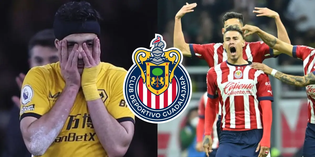 El ex delantero del América, Raúl Jiménez fue humillado por Chivas mucho antes de su intento de burla. 