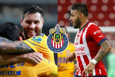 El francés André-Pierre Gignac le faltó el respeto Alexis Vega en pleno partido en el Akron 