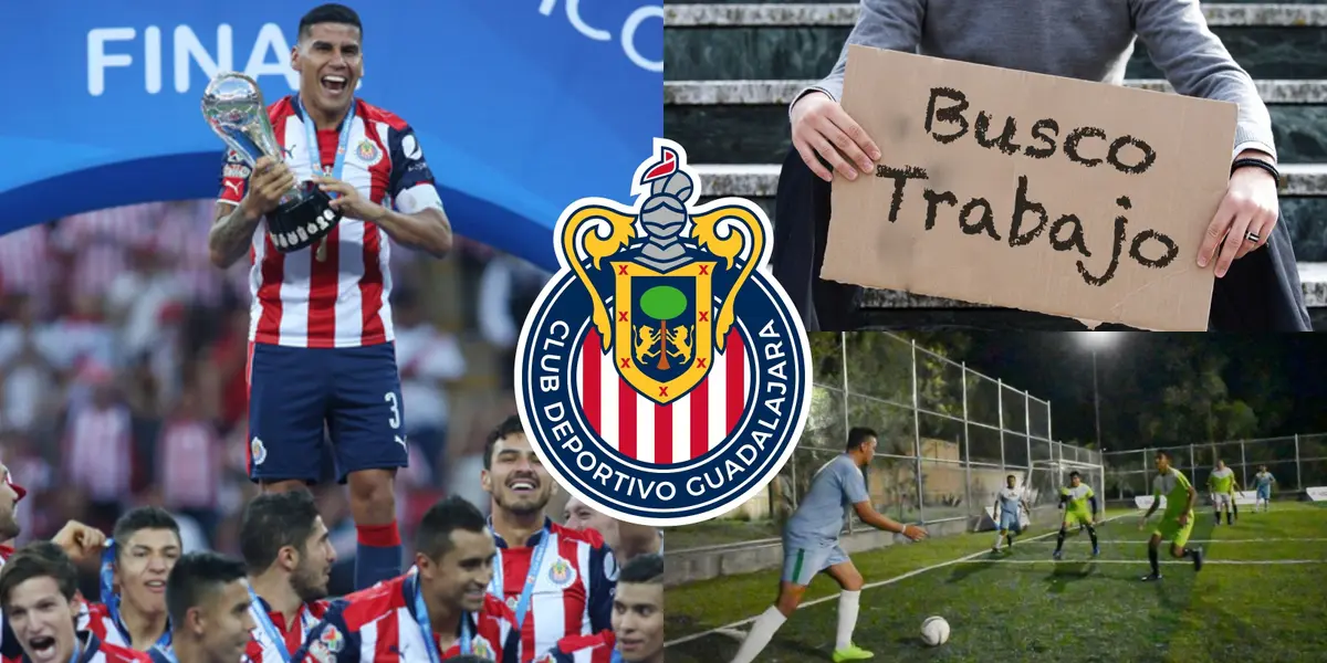 El futbolista ganó 3 títulos en su paso por Chivas. 