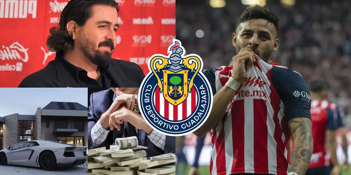 El premio que Amaury Vergara le daría a Alexis Vega si consigue salir campeón con Chivas esta temporada.