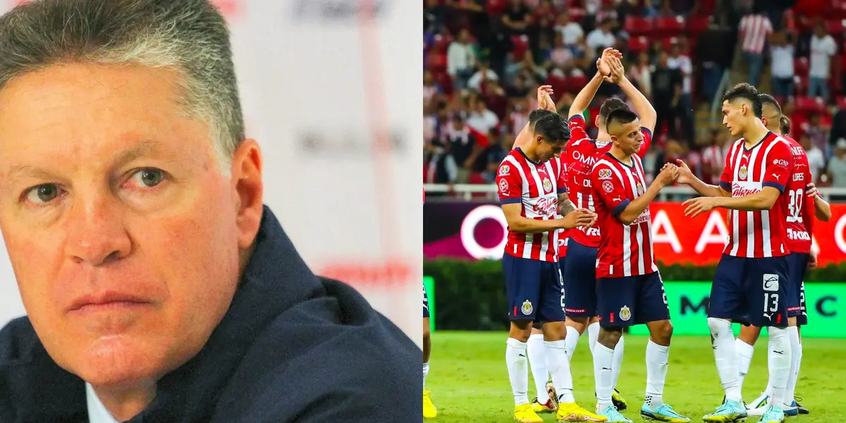 El puesto de Ricardo estaría en riesgo pues aunque Chivas está ganando, él no tiene nada que ver.