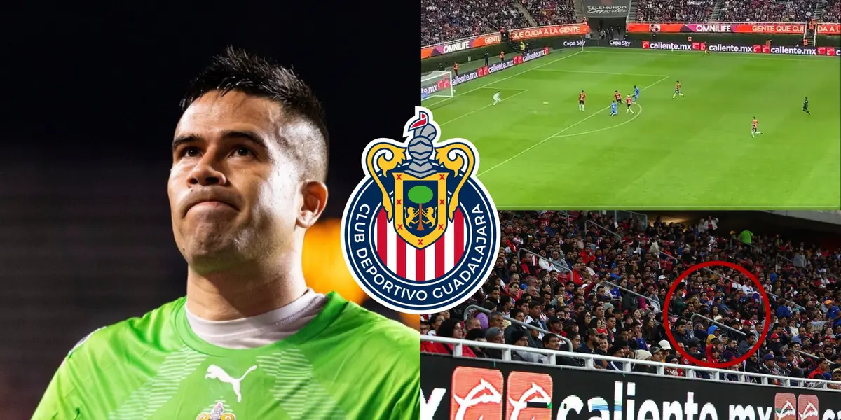 El reemplazo de Miguel Jiménez estuvo en el estadio Akron, se despediría de la titularidad en Chivas.