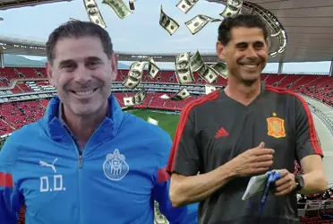 El salario de Fernando Hierro en Chivas a diferencia de lo que cobraba en la selección española. 