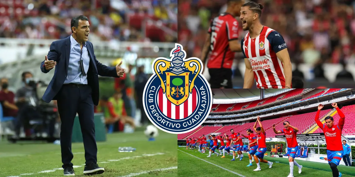 El técnico de Chivas quiere seguir apostando por Ángel Zaldívar.