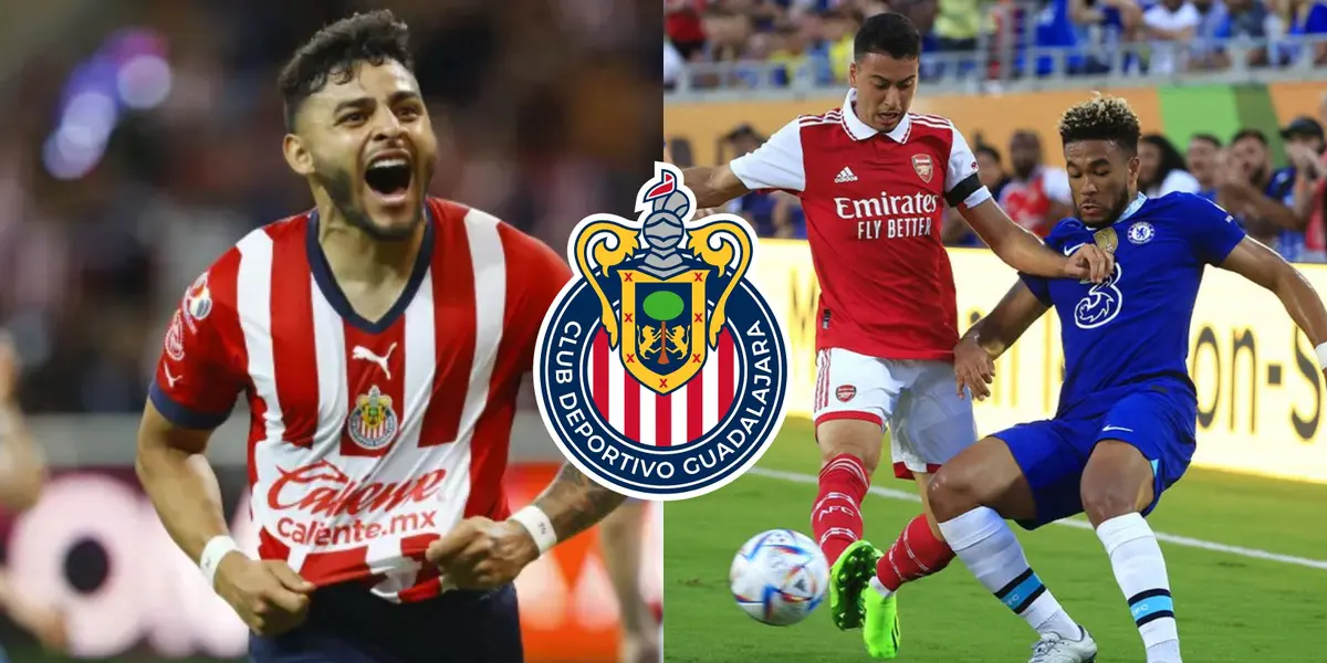 En la Premier ofrecerían a Chivas 155 millones por llevarse a Alexis Vega de Chivas.