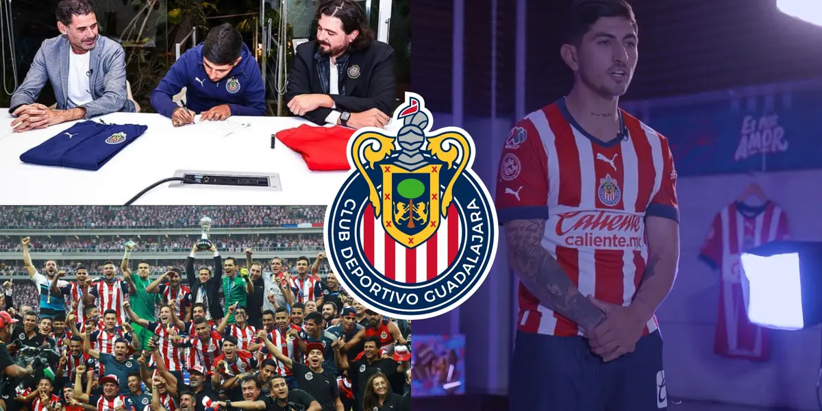 En plena navidad Chivas anunció la llegada de su primer refuerzo como regalo para toda la afición rojiblanca.