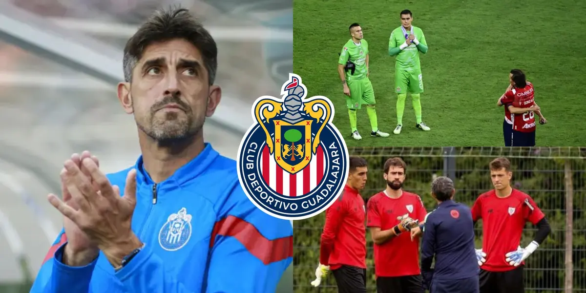 En pleno juego entre Chivas y Athletic de Bilbao, Paunovic habría encontrado al reemplazo para la portería de Chivas. 