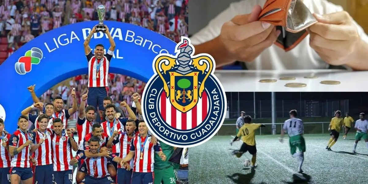 En su breve paso por Chivas alcanzó a salir campeón. 