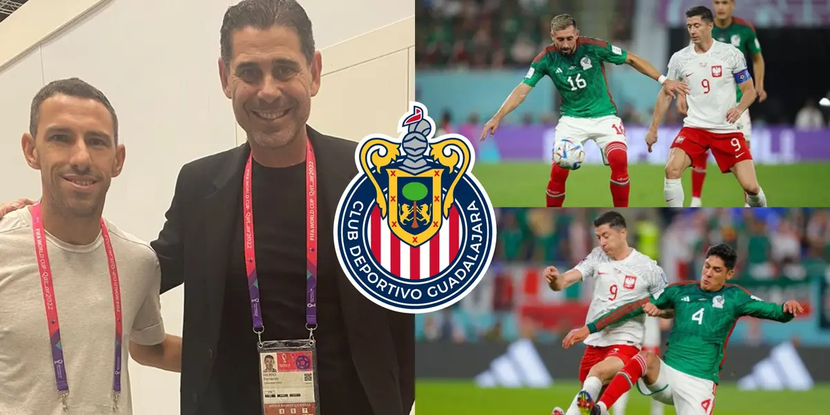 Fernando Hierro estuvo presente en el partido del Tri frente a Polonia y ya tendría su primer refuerzo en Chivas.