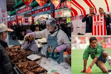 Firmó por Chivas como un refuerzo de gran calidad, pero no le fue tan bien con la camiseta del Guadalajara, ahora vende comida en un mercado. 