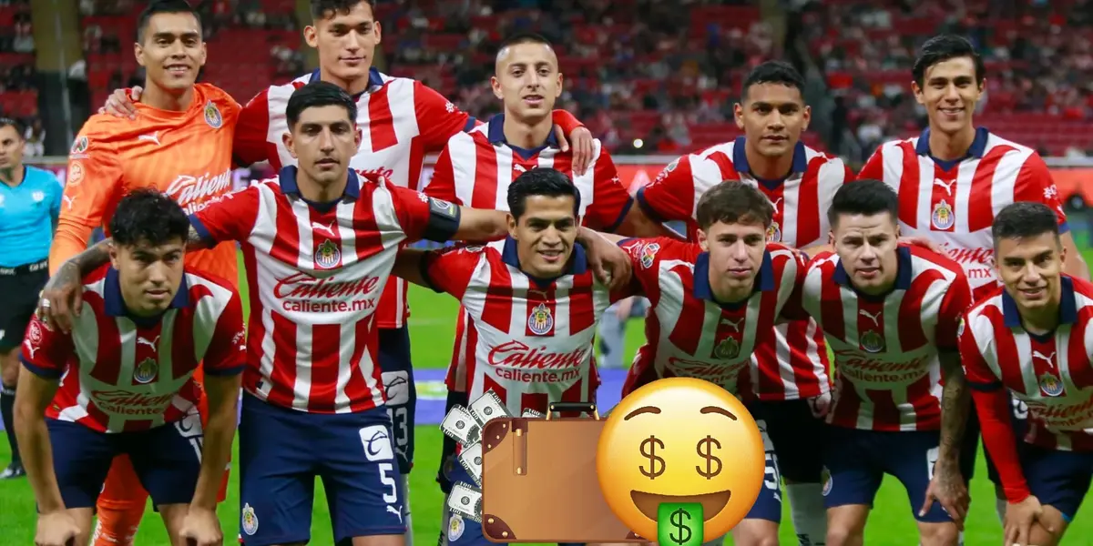 ¿Cuánto vale la plantilla de Chivas en el Apertura 2024? Jugador más caro del Guadalajara